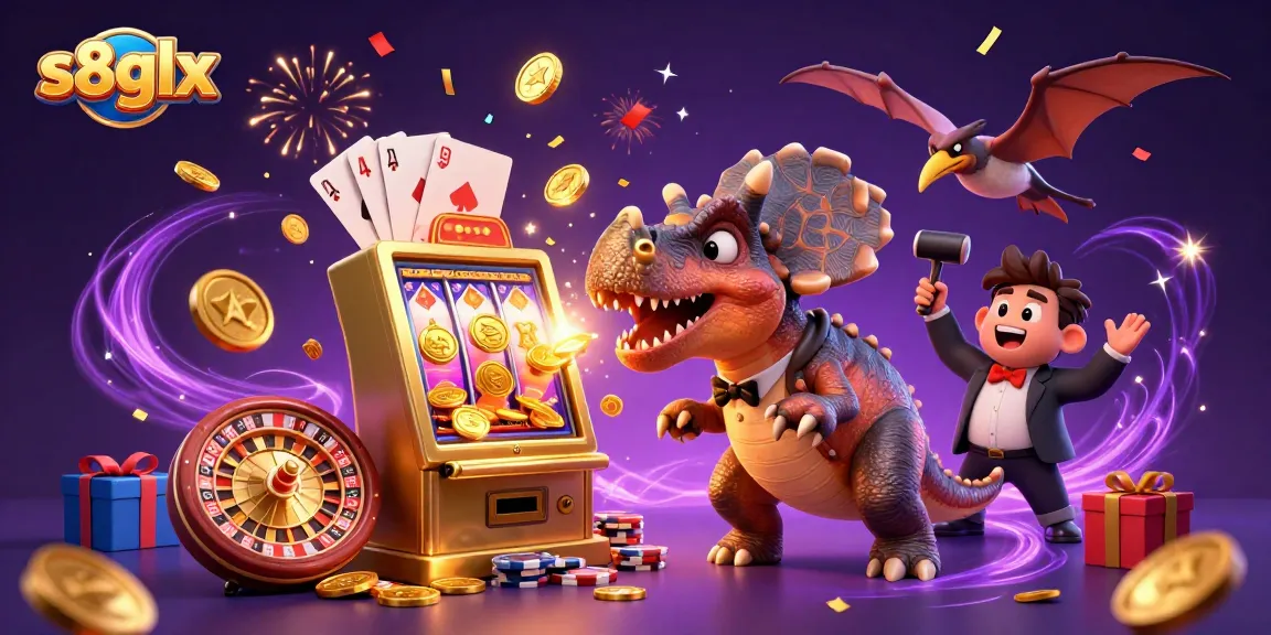 Experience slot jackpots at s8glx with pachycephalosaurus and exciting casino elements.
