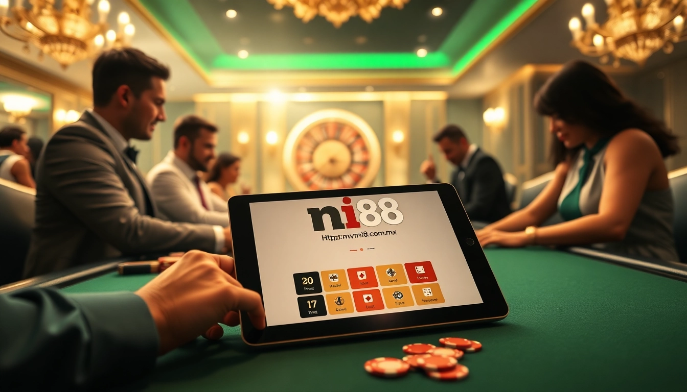 Experience high-stakes poker at https://mi88.com.mx/ with chips, cards, and a vibrant casino atmosphere.