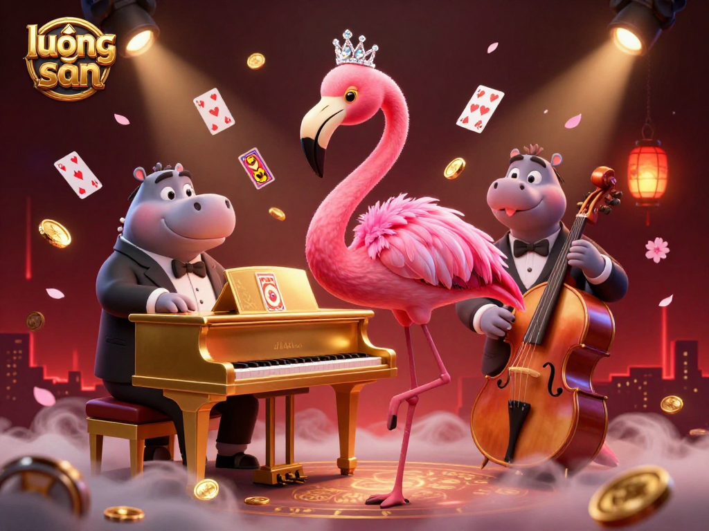 Experience high-energy gaming at lương sơn casino featuring vibrant characters and dynamic elements.
