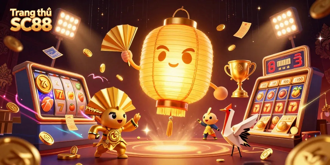 Engaging gaming scene showcasing Trang chủ SC88 with vibrant casino elements and dynamic character interaction.