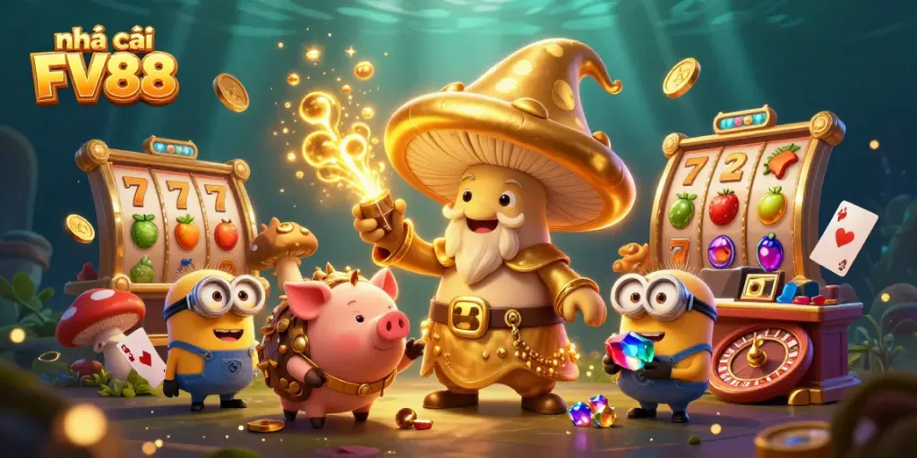 Engage with thrilling slots and live casino experiences at nhà cái FV88