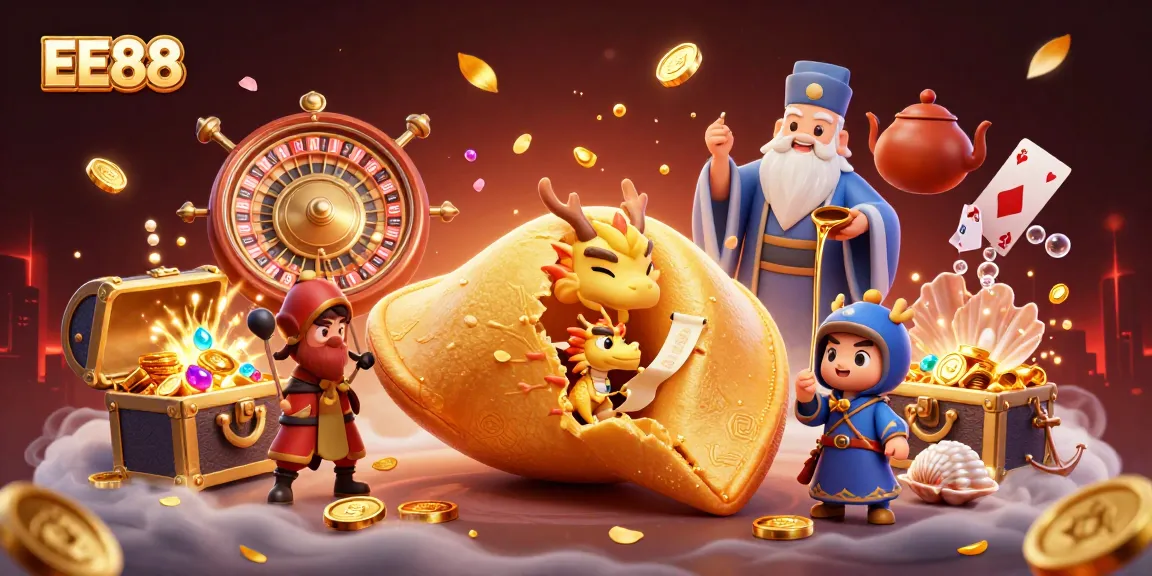 EE88 brings excitement to online gambling with golden treasures, live casino elements, and dramatic visuals.